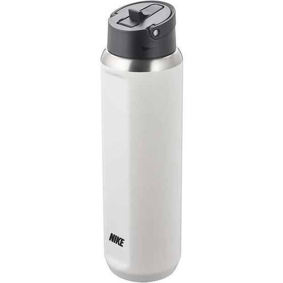 Nike Stainless Steel Recharge Straw Bidon Wit 0,7L
