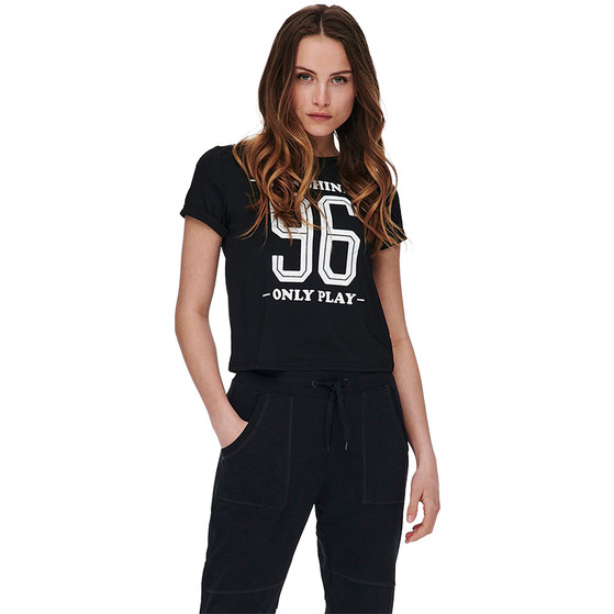 Only Play Min Cropped Mesh Tee