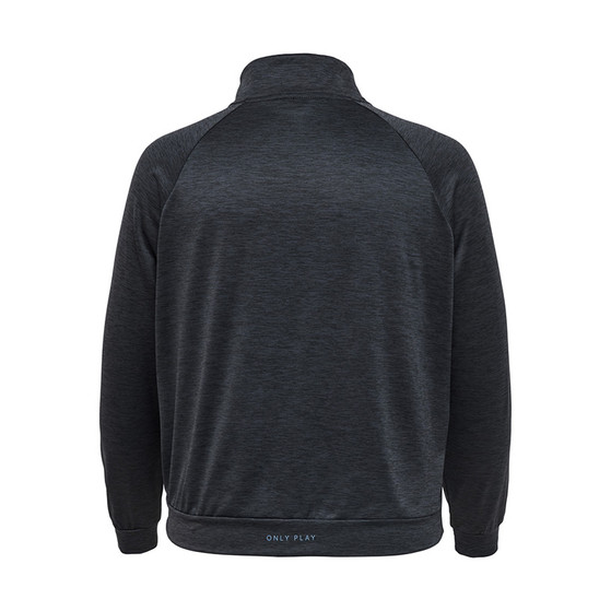 Only Play Evan Brush High Neck Zip  Curvy Sweat