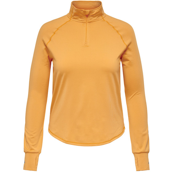 Only Play Ean Brush High Zip Curvy Top