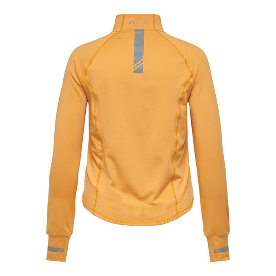 Only Play Ean Brush High Zip Curvy Top