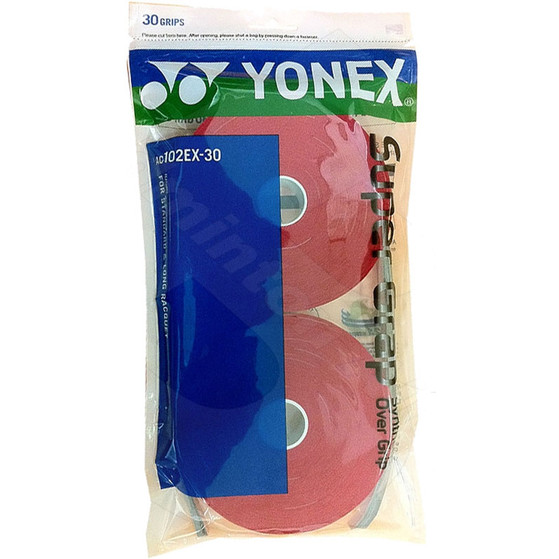 Yonex Super Grap Overgrip 30 Pcs. Red
