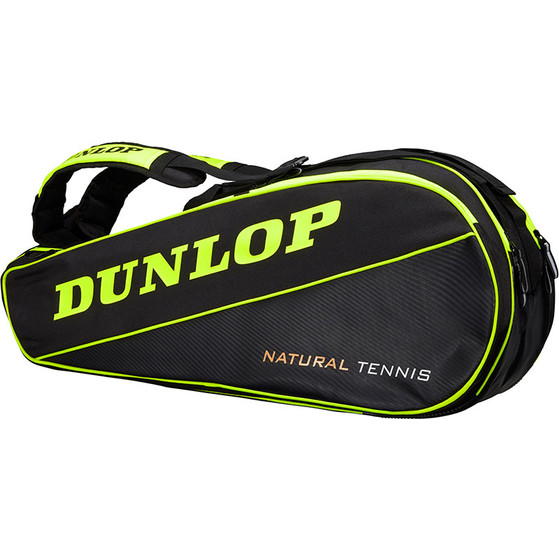 Dunlop NT 12 Racket Bag Geel/Zwart