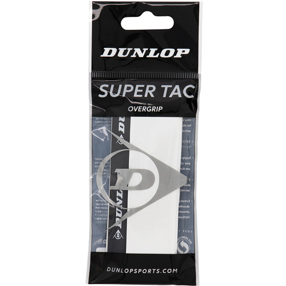 Dunlop D Tac Super Tac Overgrip 1 Pc. White