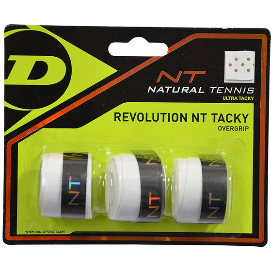 Dunlop D Tac NT Tacky Overgrip 3 St. Wit