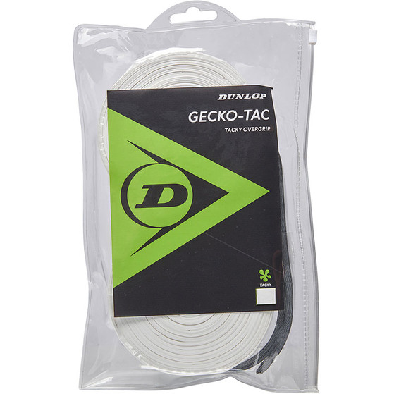 Dunlop D Tac Gecko-Tac Overgrip 30 Pcs. White