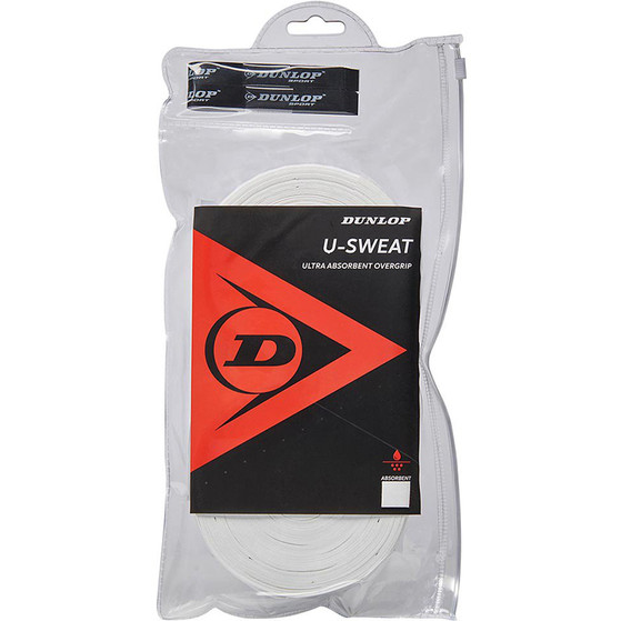 Dunlop D Tac U-Sweat Overgrip 30 St. Weiß