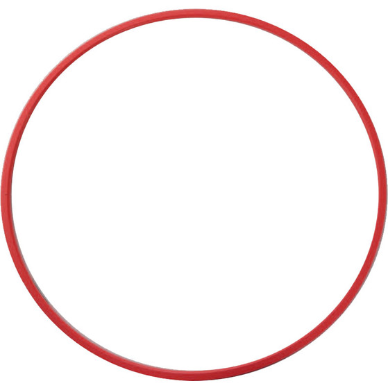 Hoepel PVC 70 CM Rood