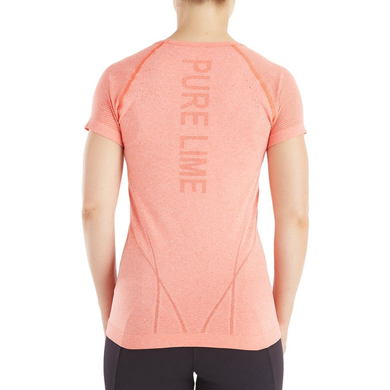 Pure Lime Dames Plus Size BodyDry PureTech Tee