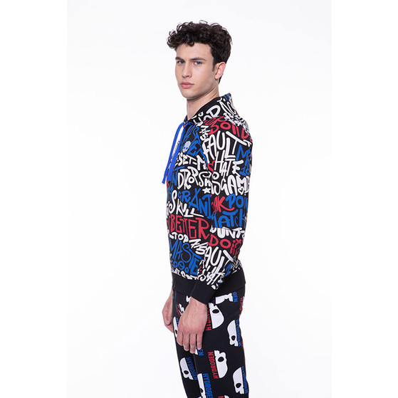 Hydrogen Graffiti FZ Hoodie Men
