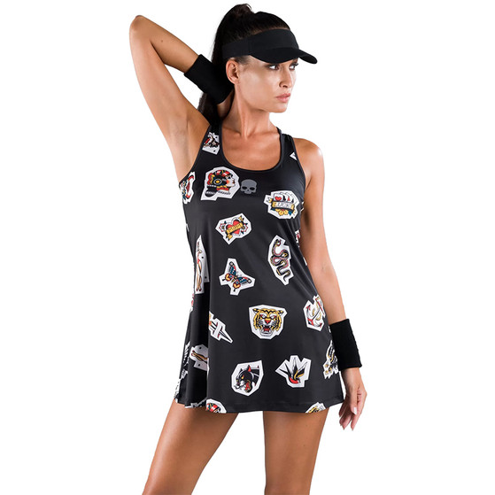 Hydrogen Tattoo Tech Roland Garros Dress