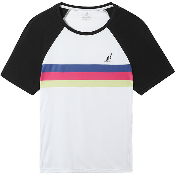 Australian In Ace Con Banda Stampata T-Shirt
