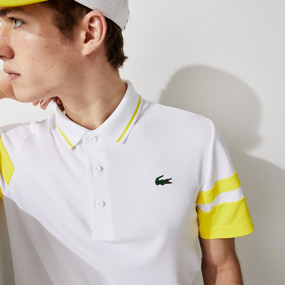 Lacoste Arm Striped Polo