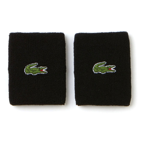 Lacoste Tennis Wristband Zwart