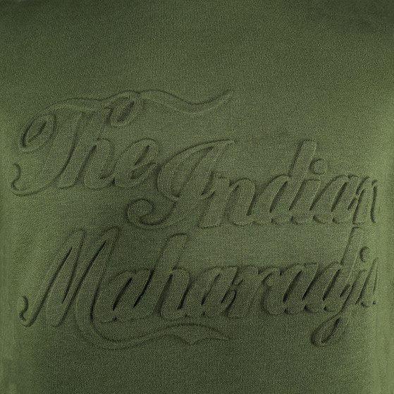 The Indian Maharadja Sweater Crew Emboss Heren
