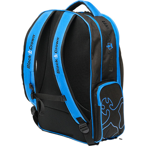 Black Crown Backpack Petra Black/Blue