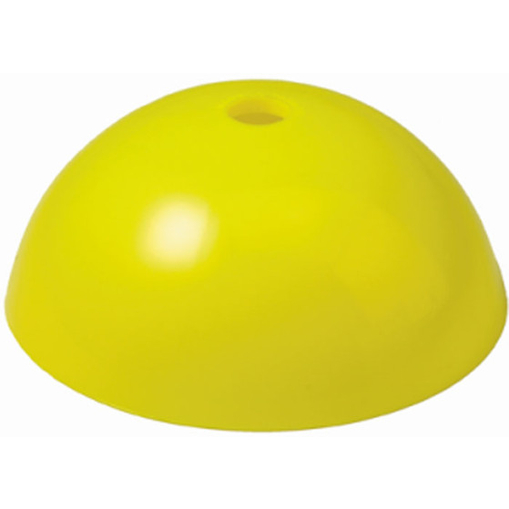 Afbakenbollen Hard Plastic Geel 10 st.