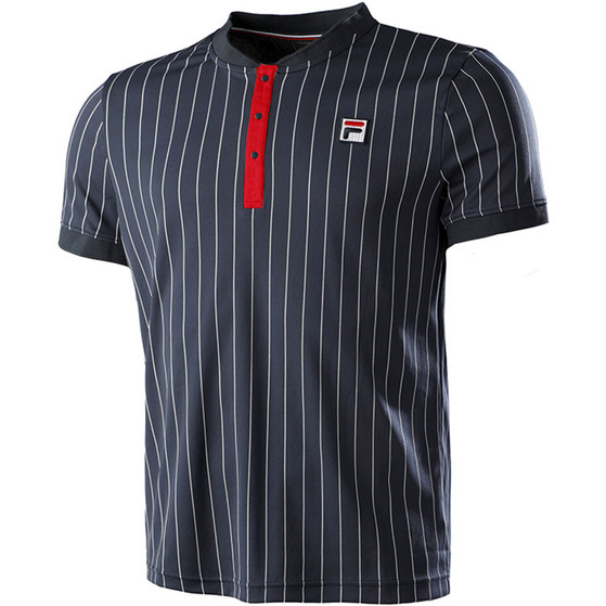Fila Stripes Button Tee