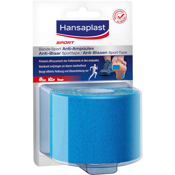 Hansaplast Anti-Blaar Sporttape 5cm x 2,5m