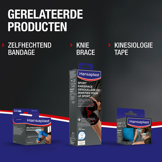 Hansaplast Sporttape 2,5cm X 10m - White