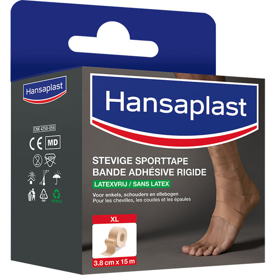 Hansaplast Sporttape 3,8cm X 15m - Beige