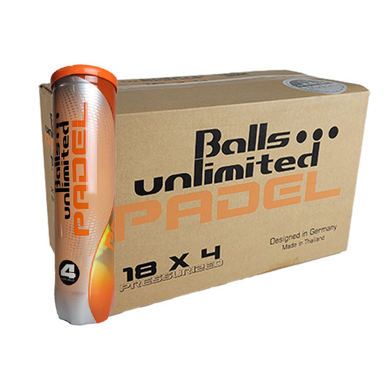 Balls Unlimited Padel 18x4 St. (6 Dozijn)