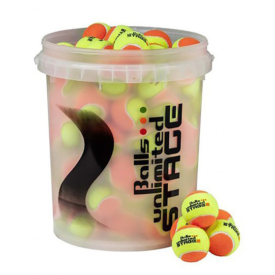 Balls Unlimited Stage 2 Bag + Ball Bucket 60 Stuks