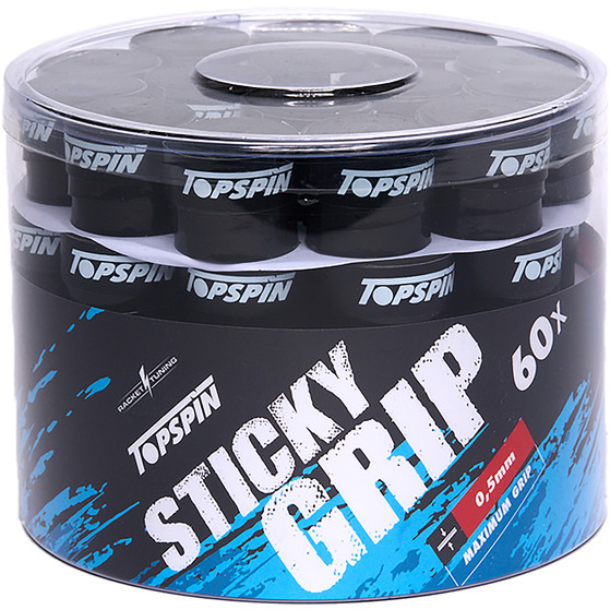 Topspin Sticky Grip Overgrip 60 St. Zwart