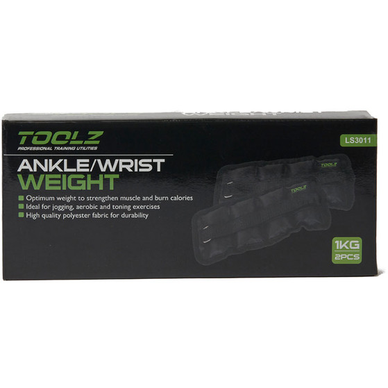 Toolz Wrist/Ankle Weight 1 KG - 2 Stuks