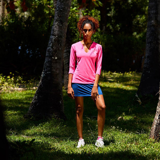 Bidi Badu Ariana Tech V-Neck Longsleeve