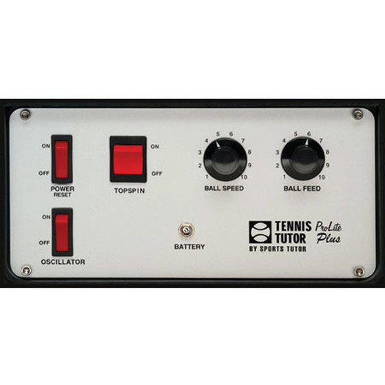 Tennis Tutor ProLite Control Panel