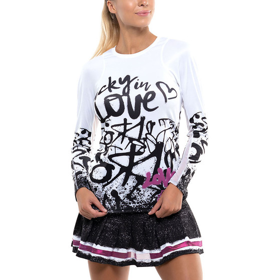 Lucky in Love Long Roller Pleated Skirt