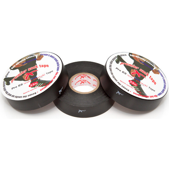 Premier Socktape Pro - 19mm x 33 meter - Zwart