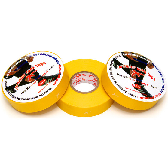 Premier Socktape Pro - 19mm x 33 meter - Geel