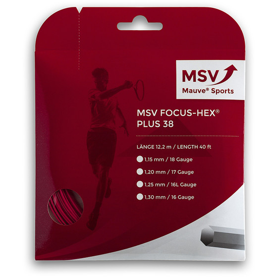 MSV Focus-Hex Plus 38 Set Röd