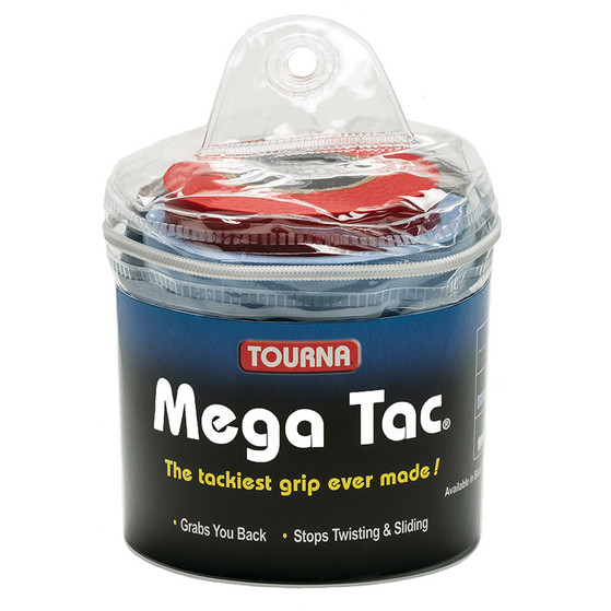Tourna Mega Tac Overgrip 30 St. Blå
