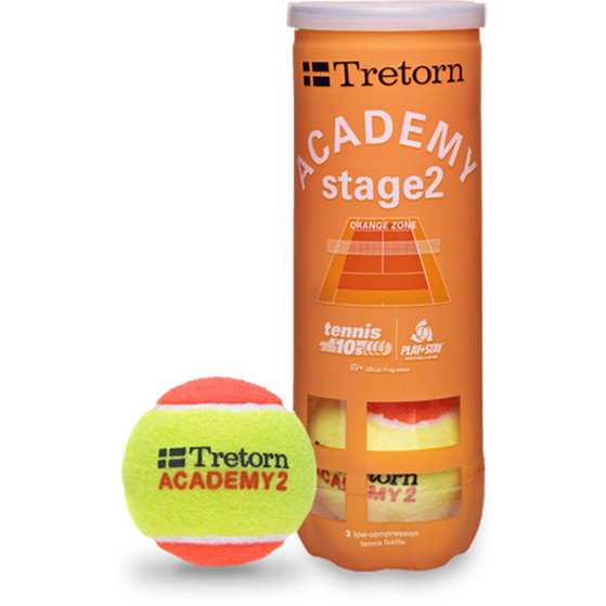 Tretorn Academy Stage 2 Orange 3st.