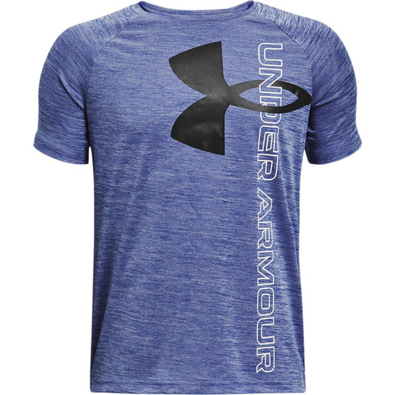 Under Armour Tech Logo Hybrid Tee Jongens