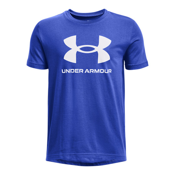 Under Armour Tech Logo Hybrid Tee Jongens