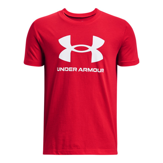 Under Armour Tech Logo Hybrid Tee Jongens