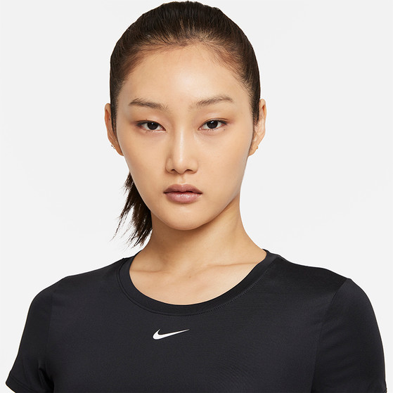 Nike Legging und Tee Schwartz Dam
