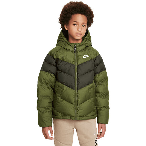 Nike Sportswear Synthetic Hooded Jas Kids
