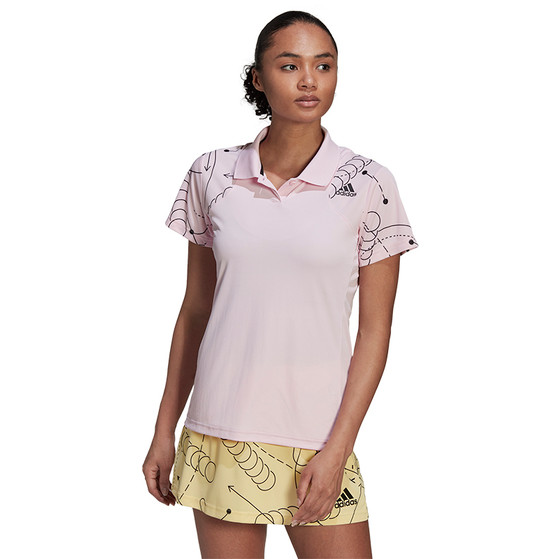 adidas Club Primegreen Graphic Polo