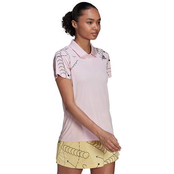 adidas Club Primegreen Graphic Polo