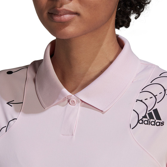 adidas Club Primegreen Graphic Polo
