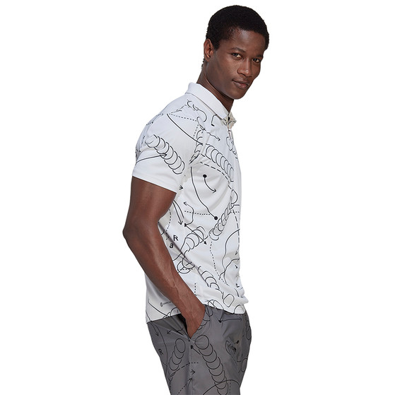 adidas Club Primegreen Graphic Polo