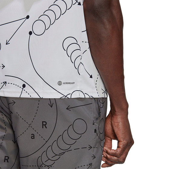 adidas Club Primegreen Graphic Polo