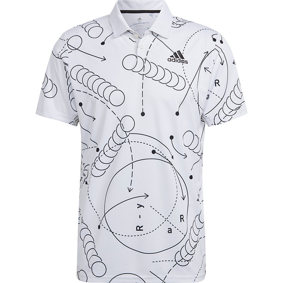 adidas Club Primegreen Graphic Polo
