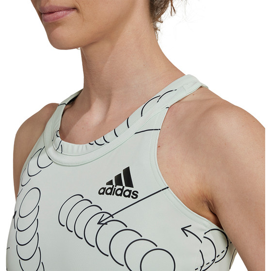adidas Club Primegreen Graphic Tank