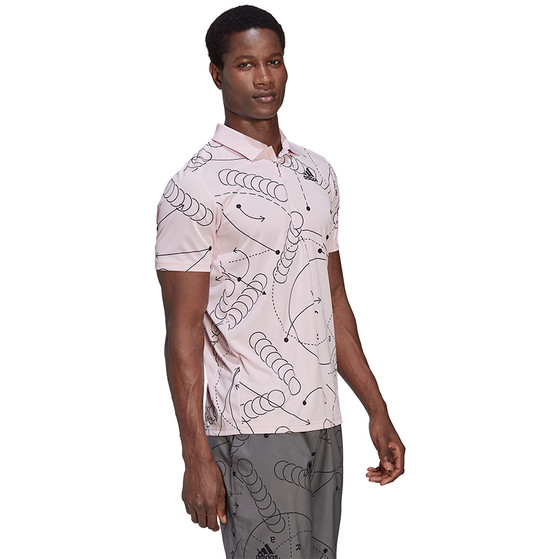 adidas Club Primegreen Graphic Polo